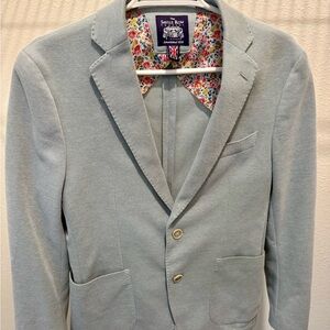 Men’s Savile Row Co Gantona Blazer Size 38S Like New
